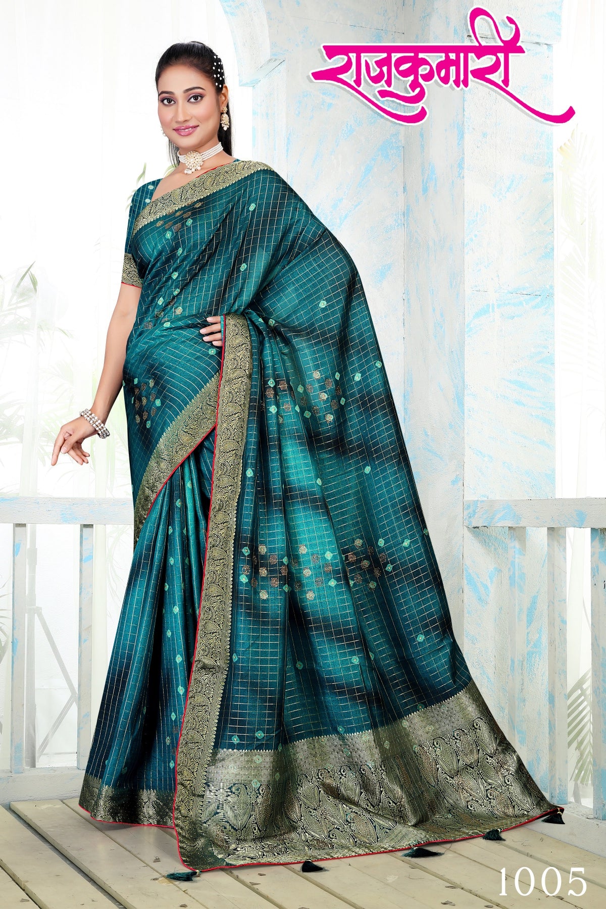 SKU ; 2200 RAJ FASHION KANJIVARAM SILK SAREE WITH DAIMOND WORK