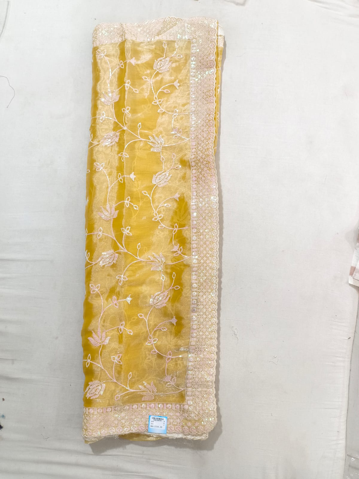 SKU ;RF32 RAJ FASHION JIMMY CHHO SEQUNCE EMBROIDERY WORK SAREE
