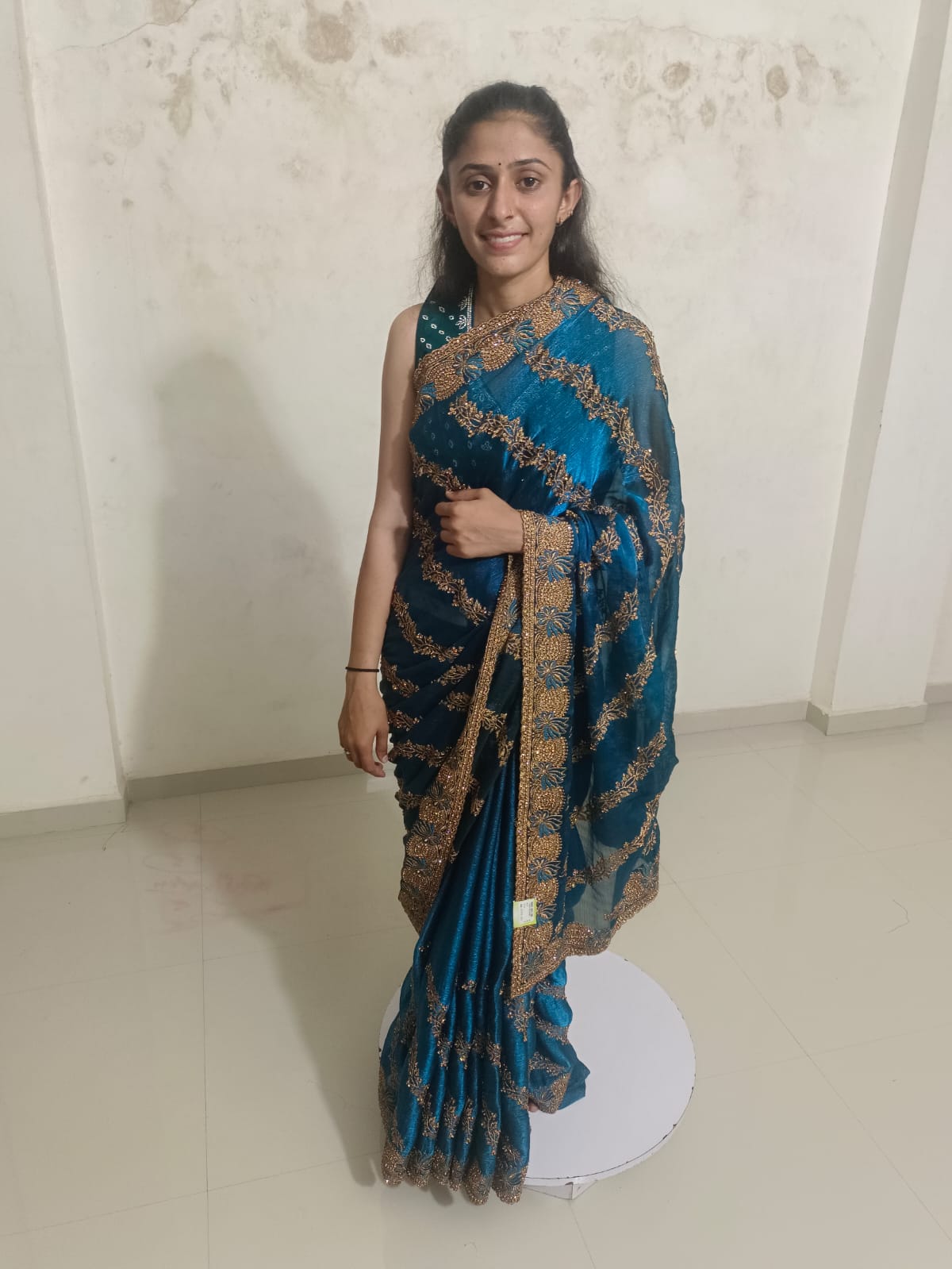 SKU ; RF76 RAJ FASHION NEW TREDDING SAREE CODING WORK CHIMAR SAREE