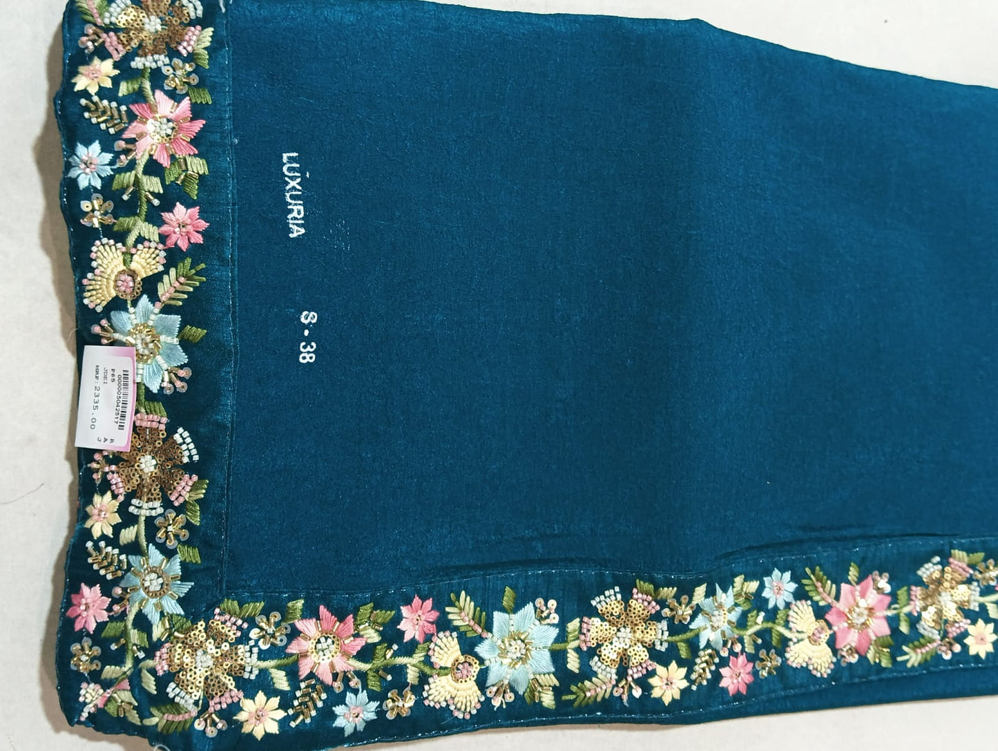 SKU : RF150 RAJ FASHION HANDWORK BORDER SILK FABRIC PREMIUM SAREE