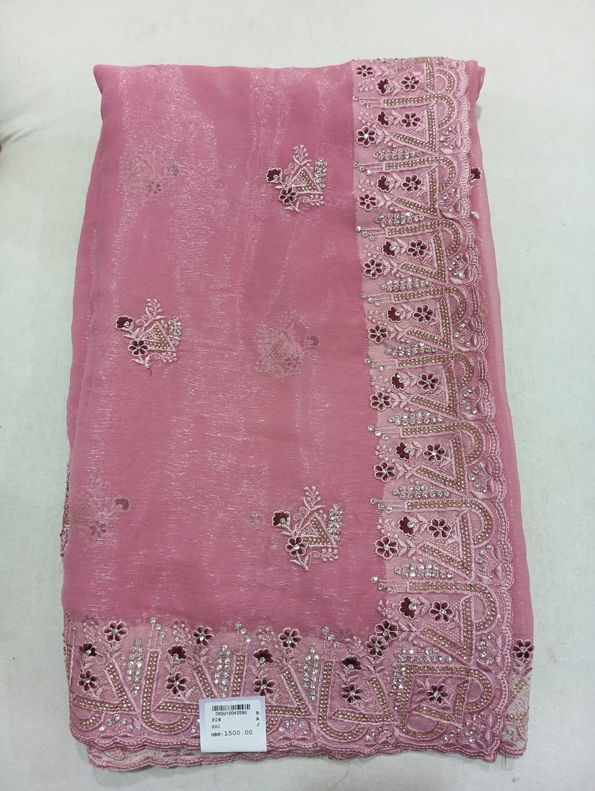 SKU ; RF 180 RAJ FASHION CHIFFON SAREE BEAUTIFULL TREDDING SAREE