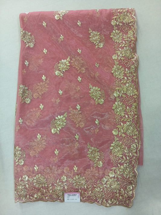 SKU ; RF221  RAJ FASHION  GOLDAN JARI WORK NEW ORGANZA SAREE PREMIUM