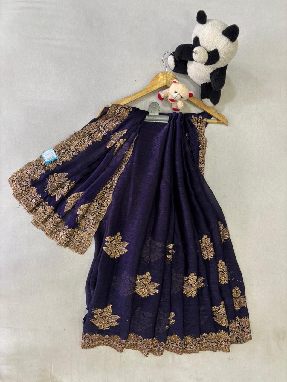 SKU; RF292 RAJ FASHION SPECIAL ENGAGEMET COLLECTION PREMIUM SAREE