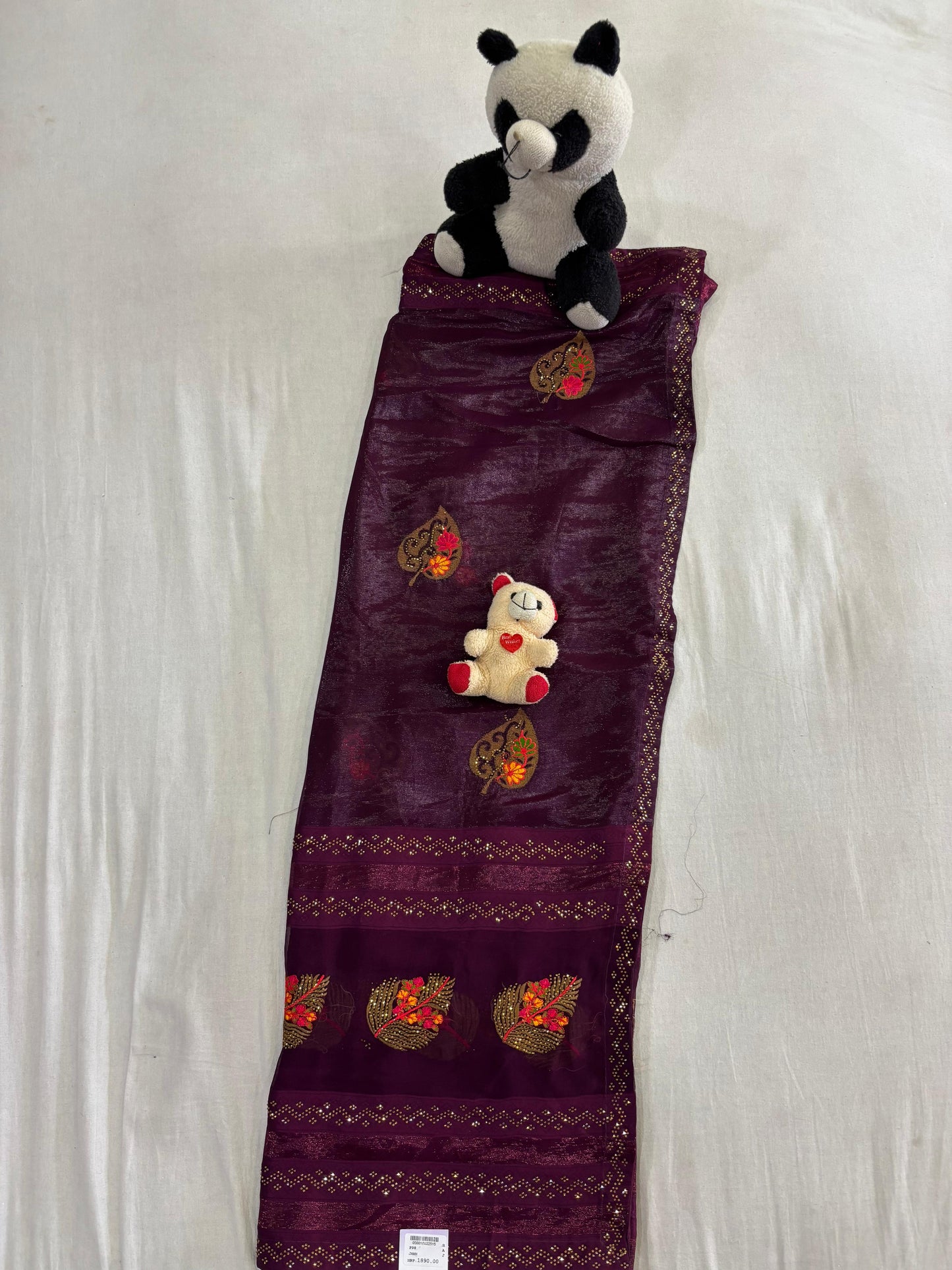 SKU; RF304 RAJ FASHION CHIFFON FANDY NEW FEBRIC CHAIN MATTERIYAL PENAL WORK