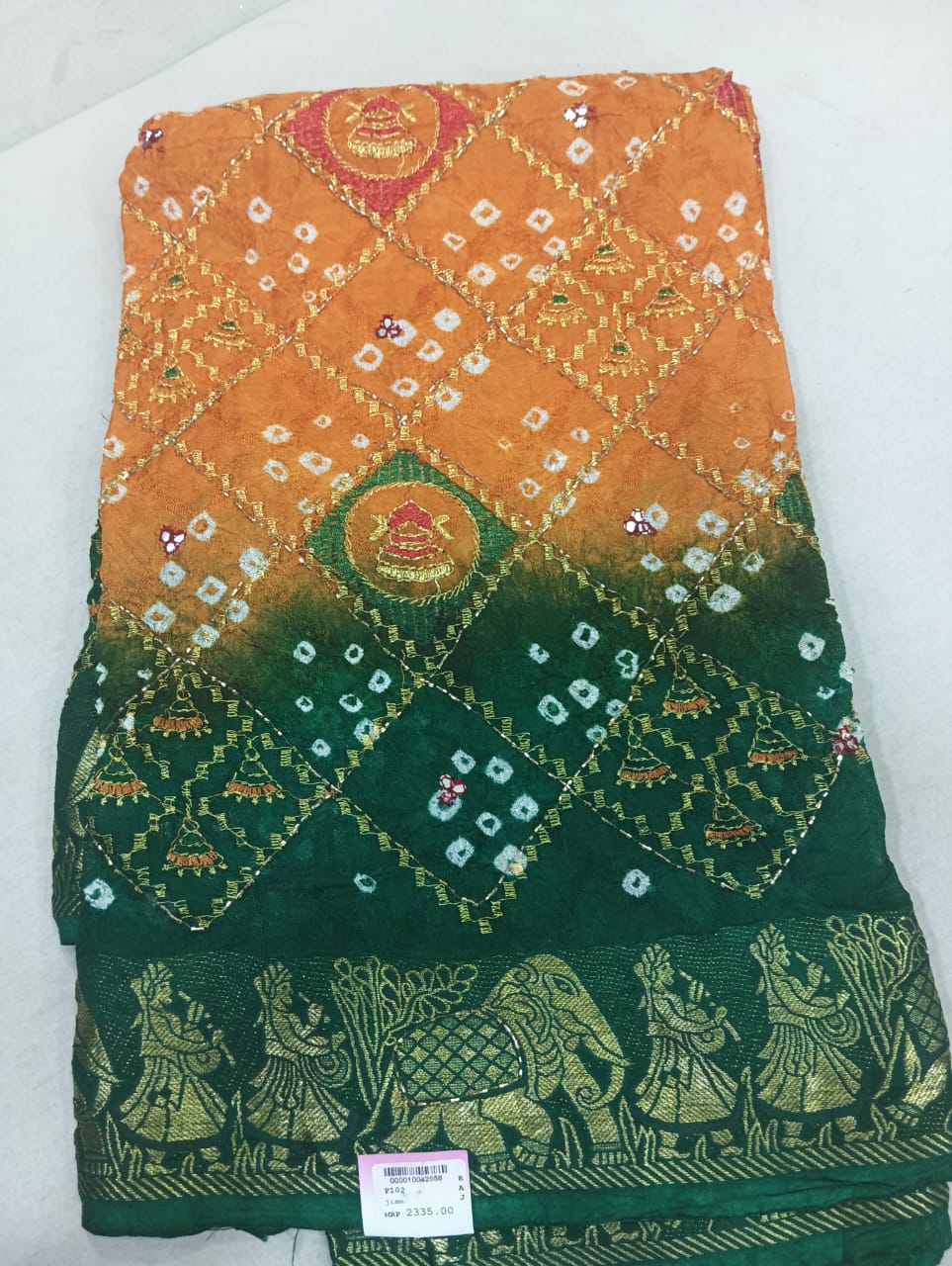 SKU; RF76 RAJ FASHION PURE GAZI SILK SAREE PREMIUM COLLETION