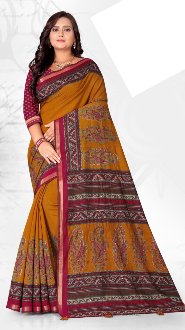 SKU ;RF370 RAJ FASHION COTTAN FABRIC SOFT GATHA BSP27084