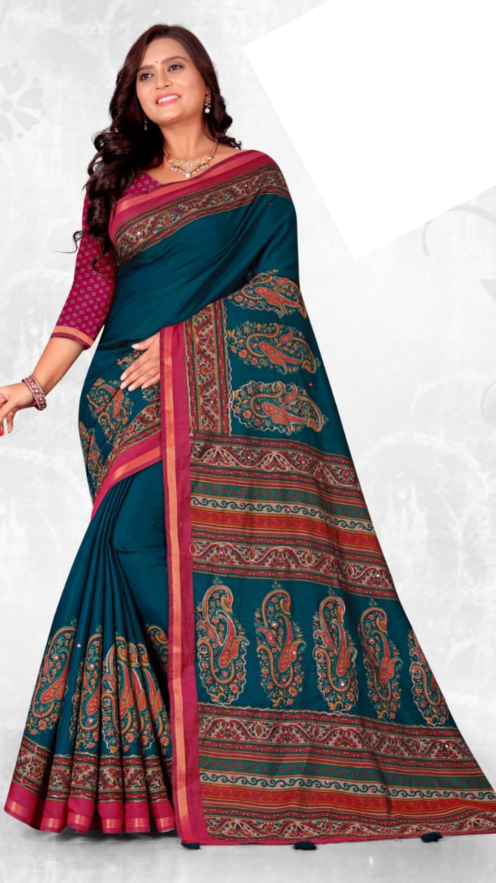 SKU ;RF370 RAJ FASHION COTTAN FABRIC SOFT GATHA BSP27084