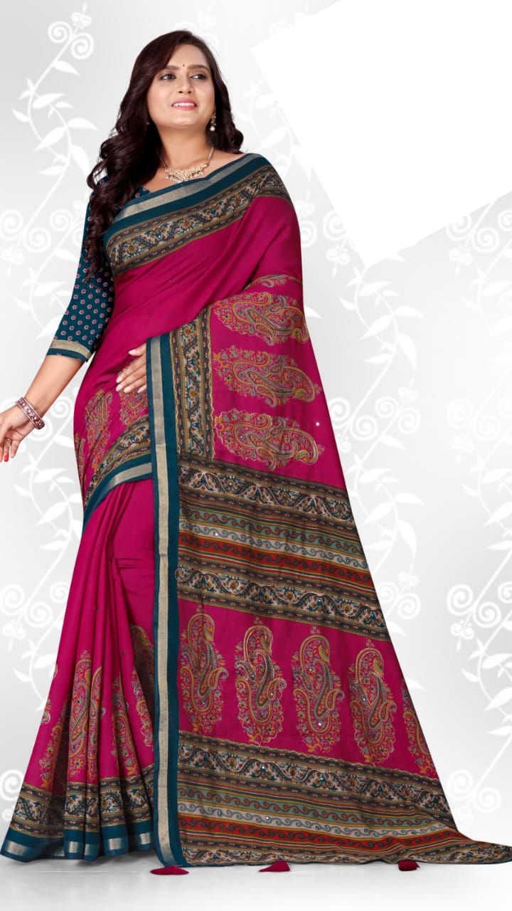 SKU ;RF370 RAJ FASHION COTTAN FABRIC SOFT GATHA BSP27084