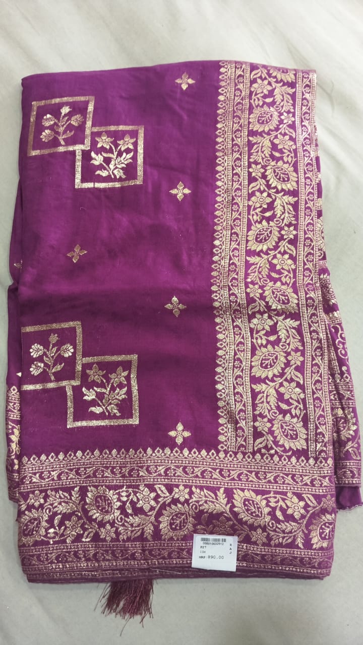 SKU;RF391 RAJ FASHION NEW SAREE DOLA SILK FEBRIC PREMIUM COLLECTION