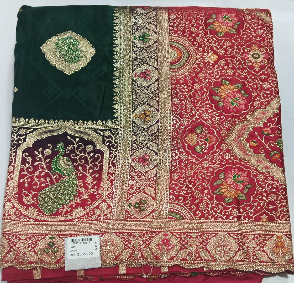 SKU; RF37 RAJ FASHION TEREDTIONAL SAREE BANARASI