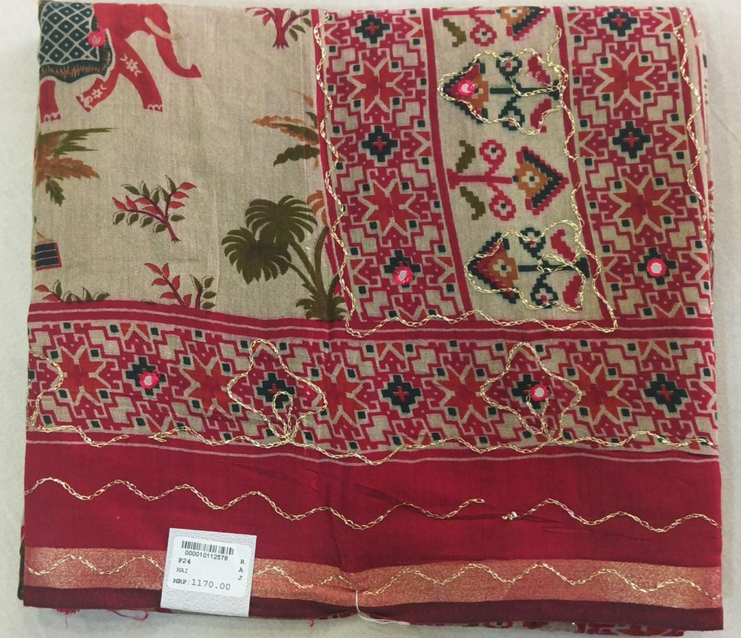 SKU ;RF45 RAJ FASHION NEW SAREE COTTAN PREMMIUM SAREE