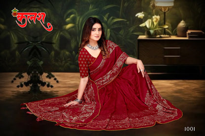 SKU ; RF 2100 RAJ FASHION SILK SAREE JARI WORK PERMIUM SAREE