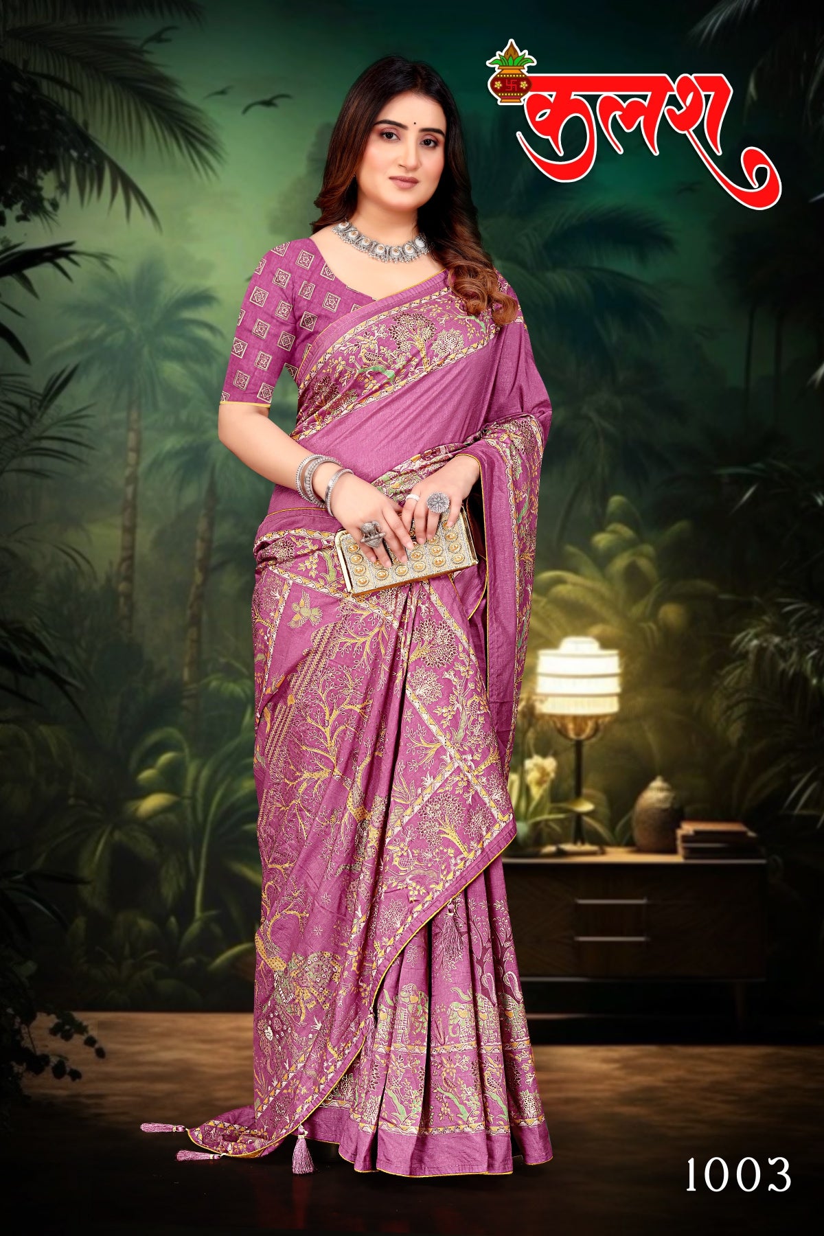 SKU ; RF 2100 RAJ FASHION SILK SAREE JARI WORK PERMIUM SAREE