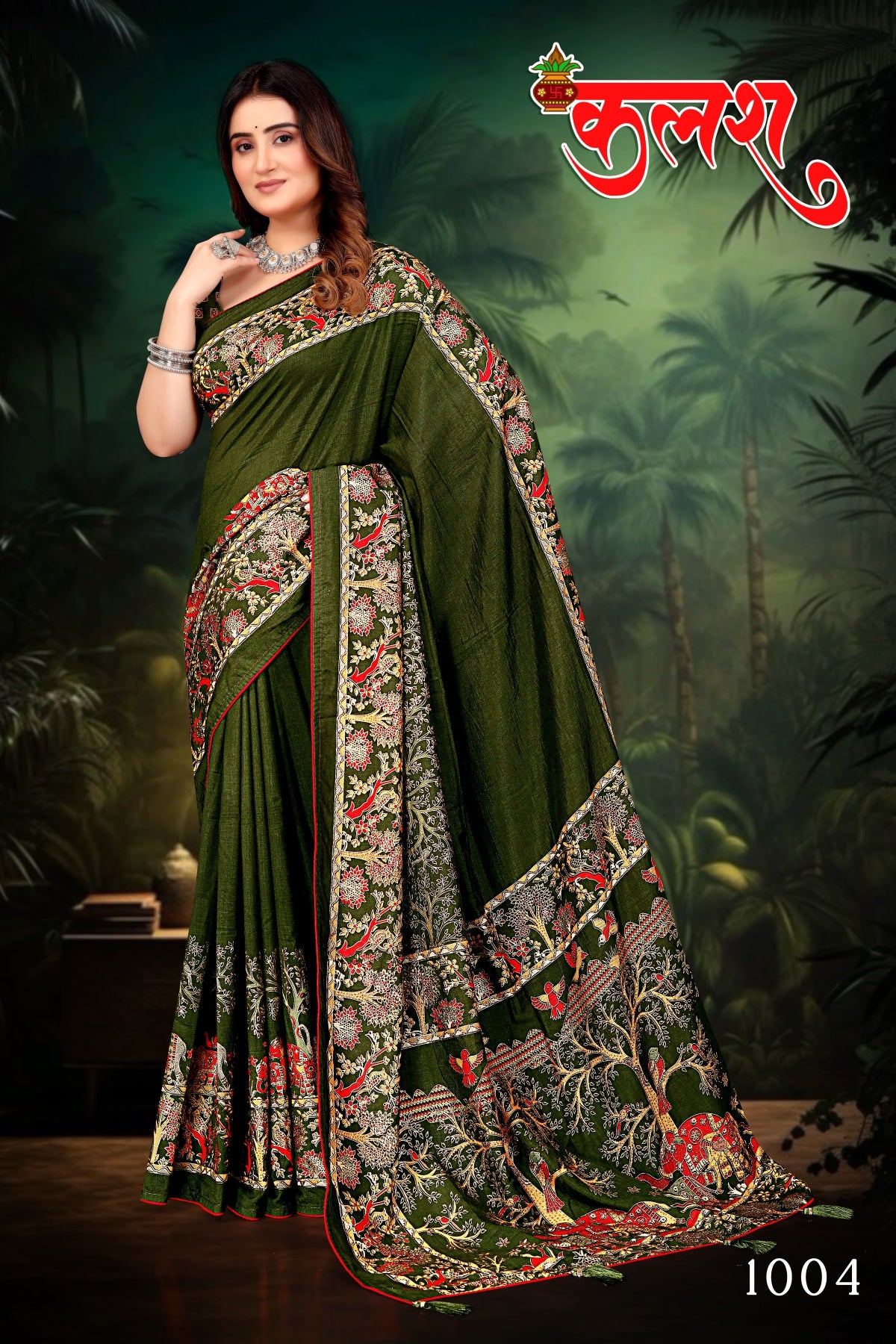 SKU ; RF 2100 RAJ FASHION SILK SAREE JARI WORK PERMIUM SAREE
