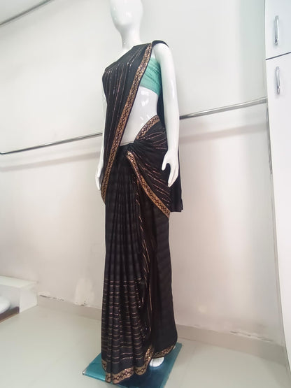 SKU ;RF61 RAJ FASHION DAIMOND LINE CIFFON SAREE TREDDING