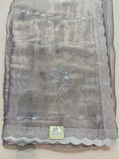 SKU ;RF93 RAJ FASHION CUT BORDER TREDDING JIMMY CHHO SAREE