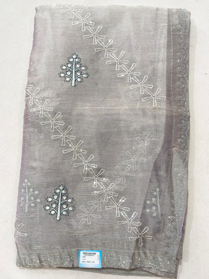 SKU; RF104 RAJ FASHION SEQUENCEWORK JIMMY CHHO SAREE PREMIUM