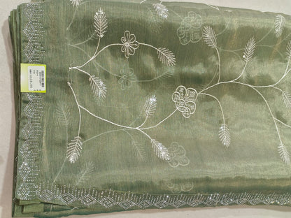 SKU ; RF 119 RAJ FASHION NEW PATTAN JIMMY CHHO SEQUENCE SAREE PREMIUM