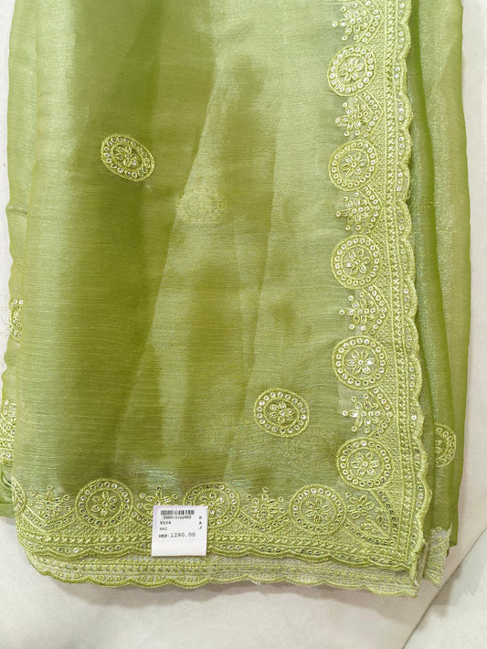 SKU ;RF 122 RAJ FASHION MEHANDI CEREMONY  RASAM WORK JIMMY CHHO