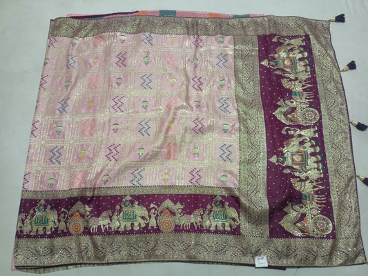 SKU ;RF 160 RAJ FASHION PURE SILK SARTEEN BANARASI SAREE