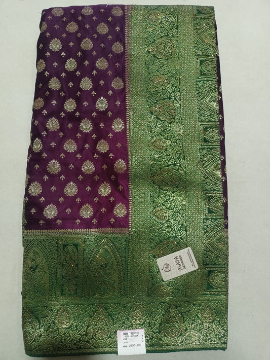 SKU ;RF 162 RAJ FASHION NEW PURE SILK SAREE PREMIUM