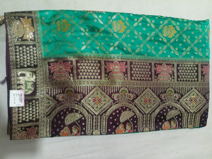 SKU ;RF164 RAJ FASHION  PURE SILK BANARASI SAREE PREMIUM SAREE