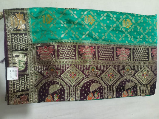 SKU ;RF164 RAJ FASHION  PURE SILK BANARASI SAREE PREMIUM SAREE