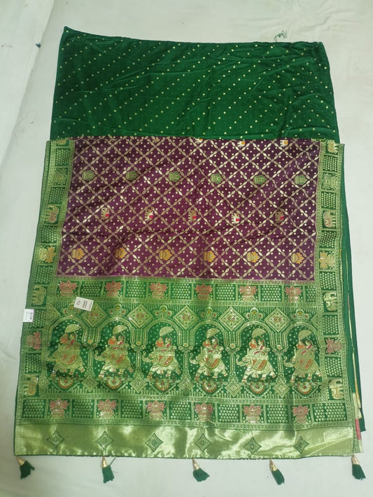 SKU ;RF164 RAJ FASHION  PURE SILK BANARASI SAREE PREMIUM SAREE