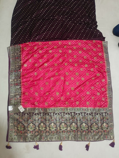 SKU ; RF 158 RAJ FASHION PURE SILK BANARASI PETTAN