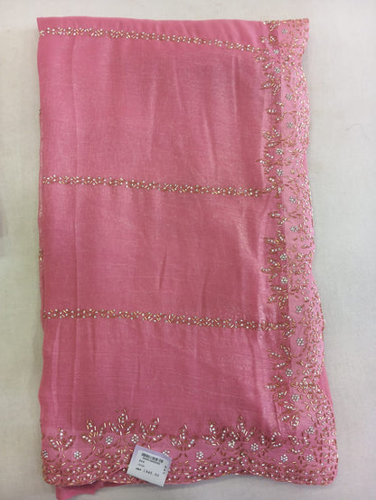 SKU ; RF 169 RAJ FASHION GEORGETTE CHIMAR SPECAIL HANDMADE WEDDING CEREMONY