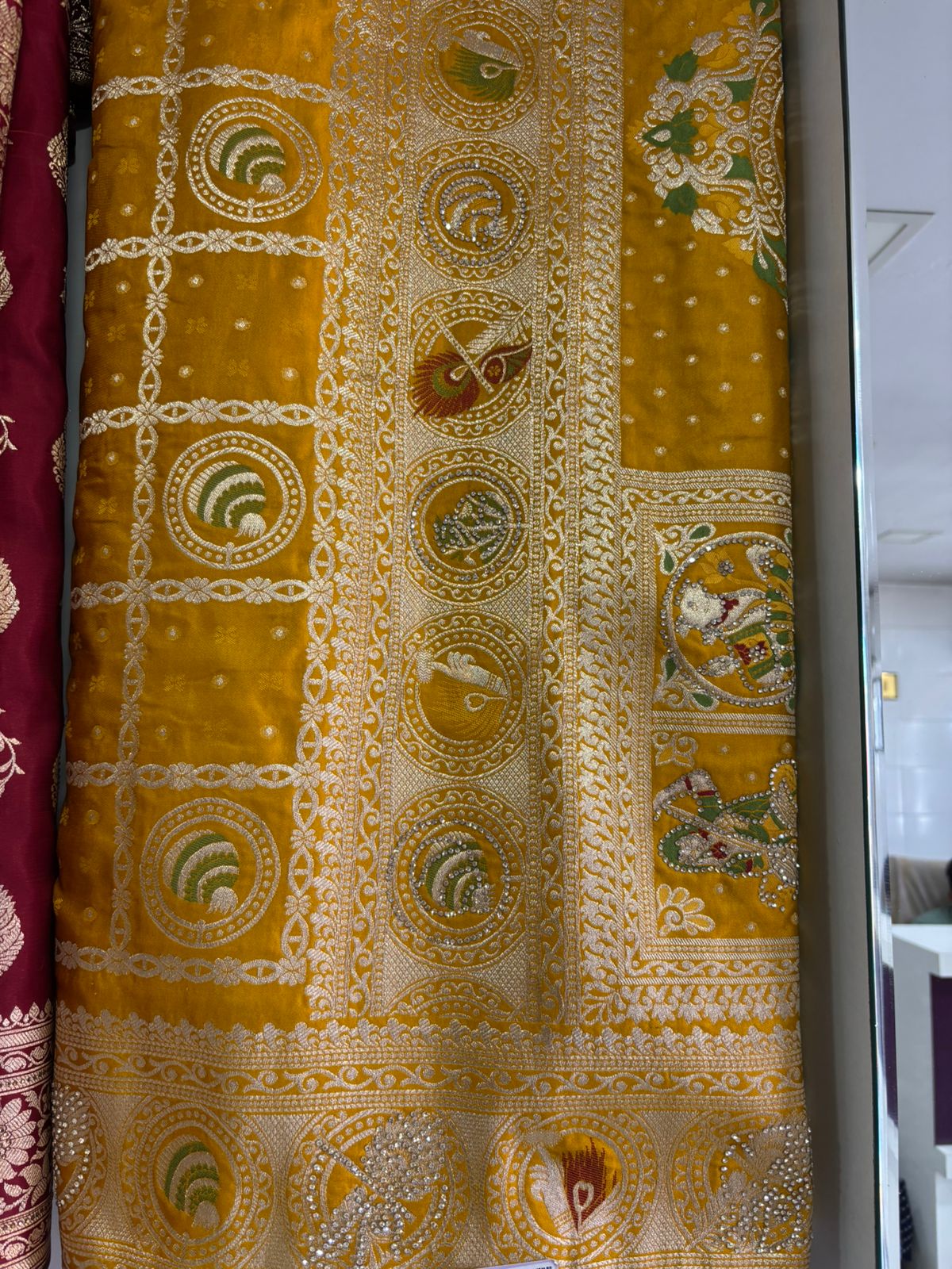 SKU; RF272 RAJ FASHION SPECIAL HALDI CREMONY PREMIUM LOOK
