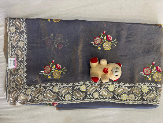 SKU; RF309 RAJ FASHION JIMMY CHOO EMBROIDERY WORK SOFT MATTERIYAL