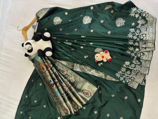 SKU; RF338 RAJ FASHION KALAMKARI SAREE NEW ARTICLE PREMIUM SAREE