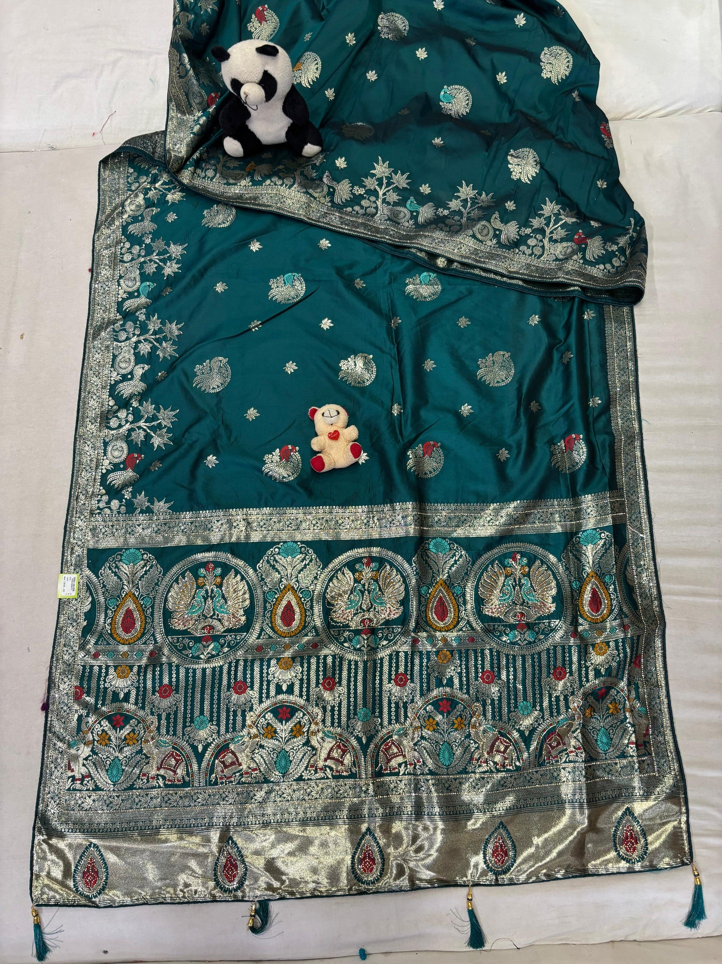 SKU; RF338 RAJ FASHION KALAMKARI SAREE NEW ARTICLE PREMIUM SAREE