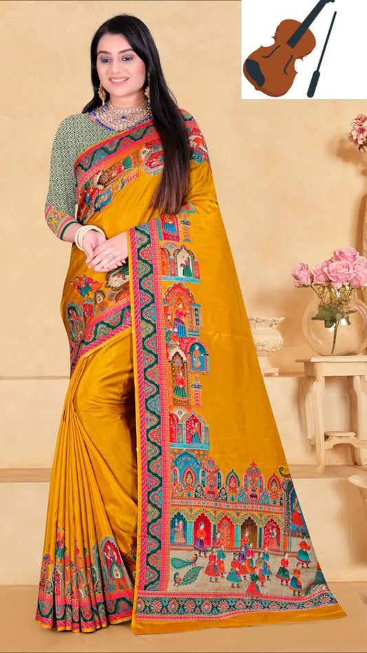SKU; RF346 RAJ FASHION PURE PASMINA SAREE BSP24101 SOFT MATIRIYAL