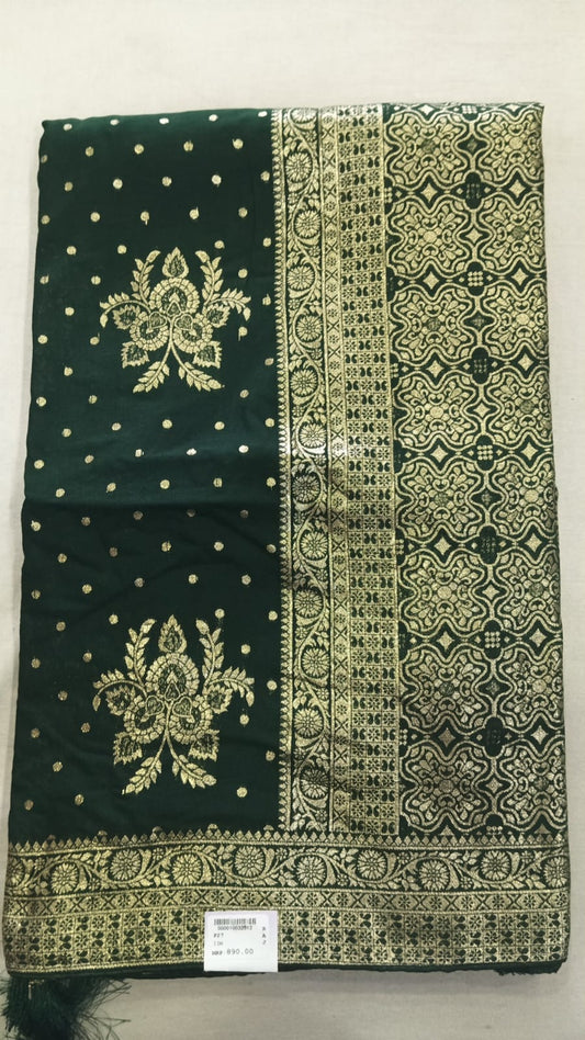 SKU; RF397 RAJ FASHION DOLA SILK SAREE FANCY PARTYWEAR SAREE
