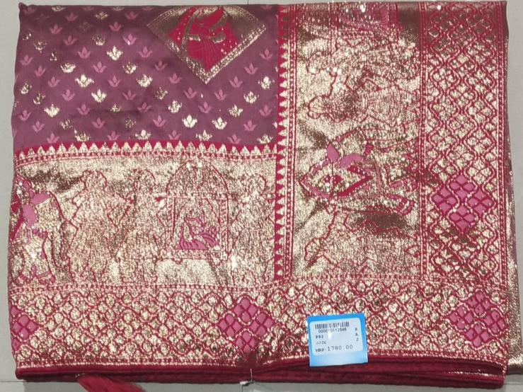 SKU;RF9 RAJ FASHION NEW DESIGNE PURE SILK ORGENZA