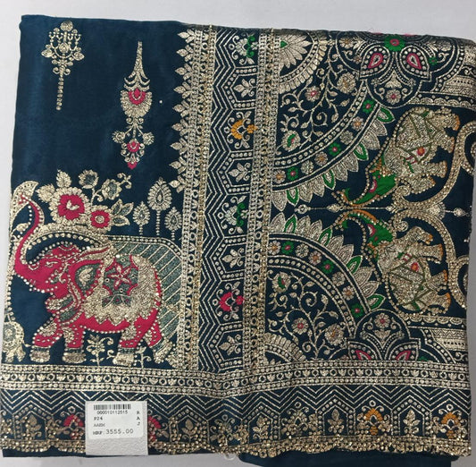 SKU;RF5 RAJ FASHION PURE BANARASI SILK SAREE TRADITIONAL