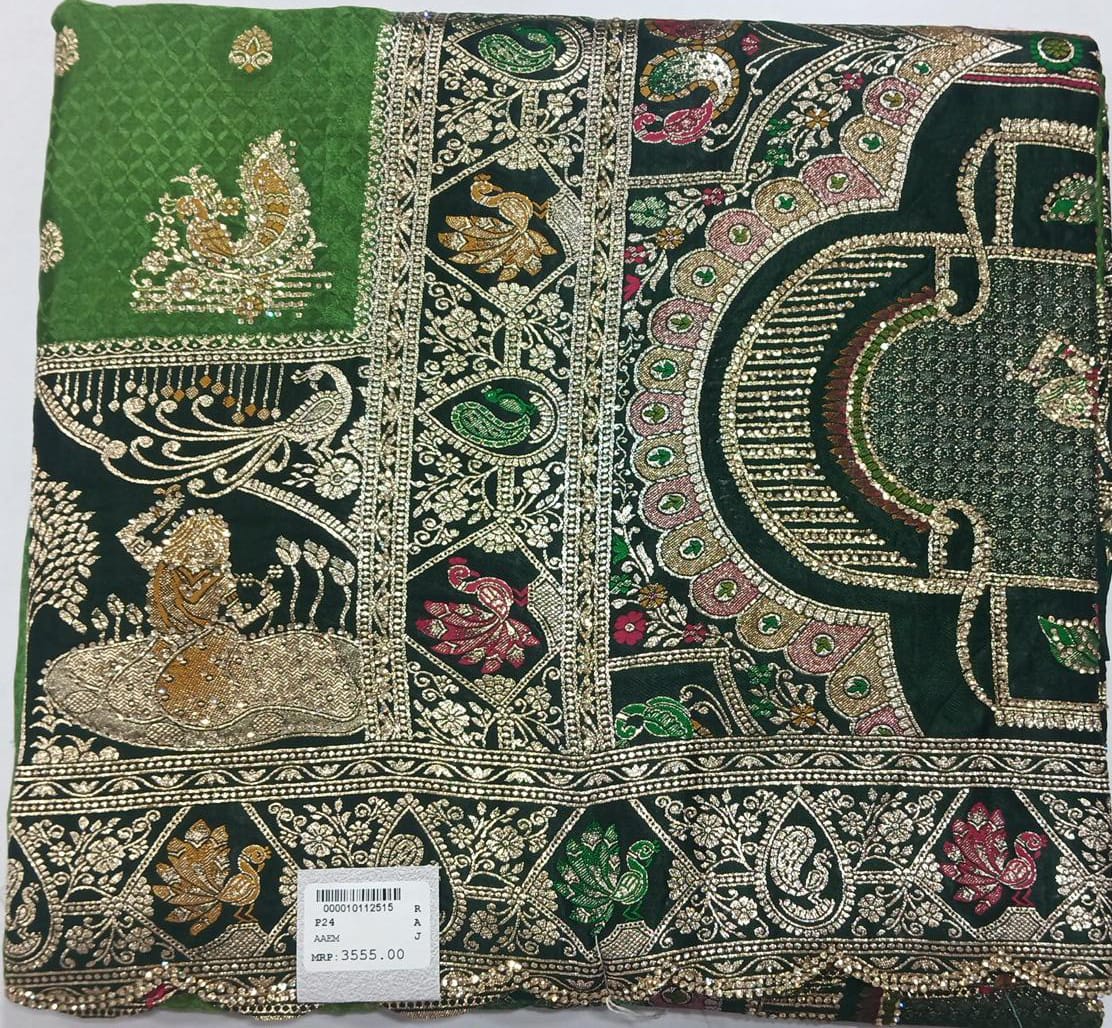 SKU; RF31 RAJ FASHION NEW COLLCTION SILK SAREE BANARASI