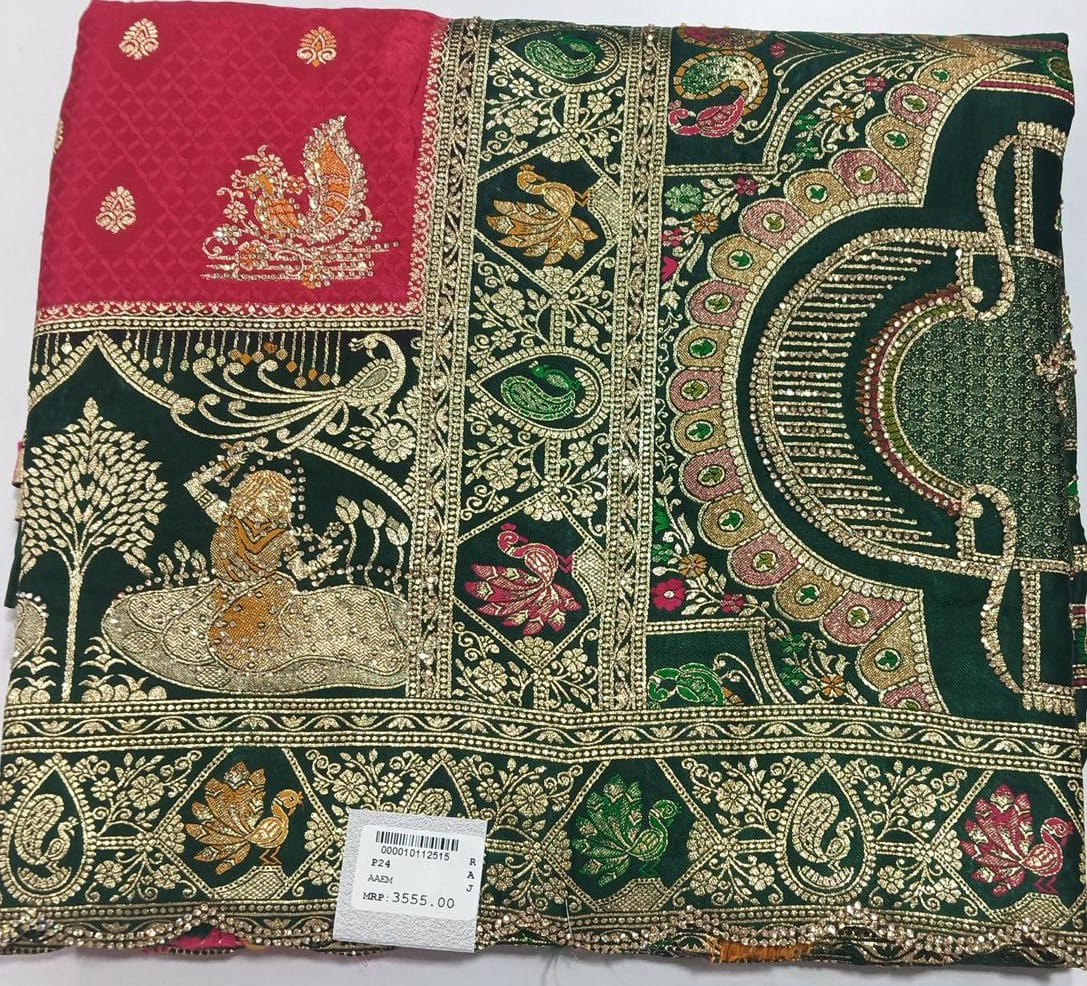 SKU; RF31 RAJ FASHION NEW COLLCTION SILK SAREE BANARASI