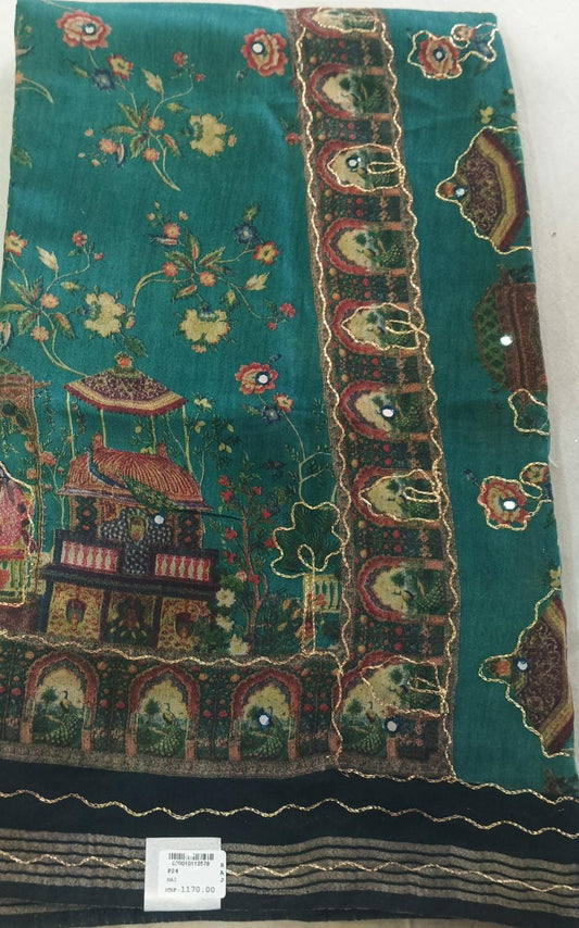 SKU RF38; RAJ FASHION NEW SAREE COTTAN MAL MAL PREMMIUM SAREE