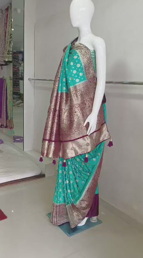 SKU ;RF22 RAJ FASHION AJRAKH STYLE PATTOLA SAREE NEW TREDDING