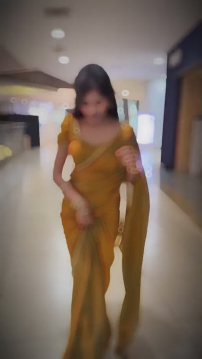 SKU RF376 ; RAJ FASHION  FANDY CHIFFON NEW FEBRIC BOLLYWOOD STYLE
